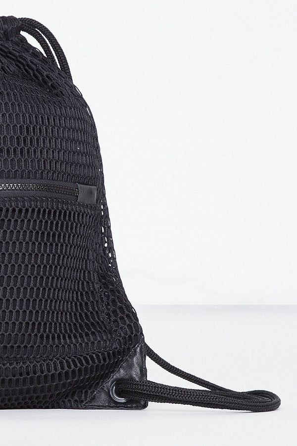 Lined Mesh Backpack